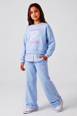 Dmb Kids Kız Eşofman Takım 26kdmb0847 mavi