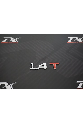 Audi 1.4 T Bagaj Krom Metal 3M 3D Yazı Logo