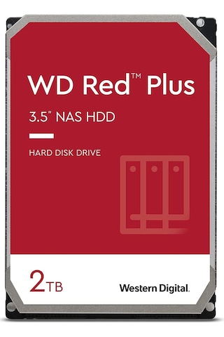 WD WD20EFPX Red Plus 3.5" 2 TB 5400 RPM HDD