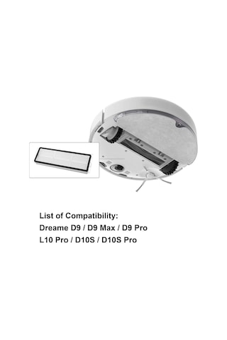Hepa Filtre 2 Adet Dreame D9 Max / D9 Max White / D9 / L10 Pro / D9 Pro / D10s / D10s Pro / F9