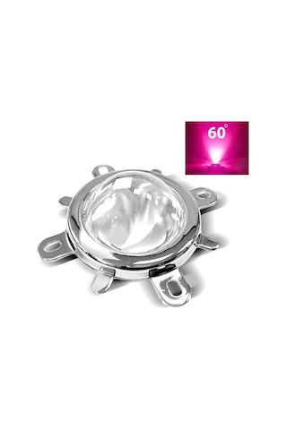 20W-120W Led için 44Mm 60 Derece Optik Cam Lens + Reflektör + Kasa