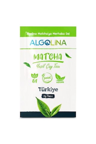 Algolina Matcha Çayı 30'lu Saşe 60 G