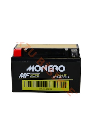 Monero Scooter Aküsü Ytx7a-bs 127