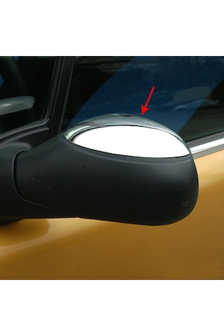 Citroen C3 Krom Ayna Kapağı Tk 2002-2009 Paslanmaz Çelik N11.4039