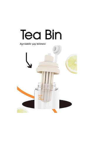 Tuomeng Kokulu Çay Küçük Kase Kapağı Plastik Su Bardağı Samanlı Taşınabilir Bardak 800ml Pembe