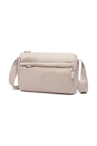 Smart Bags 1006 Krınkle Kumaş Postacı Çantası (Bej) Bej