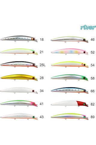 River Bass Professor 120f 12cm 16g Maket Balık