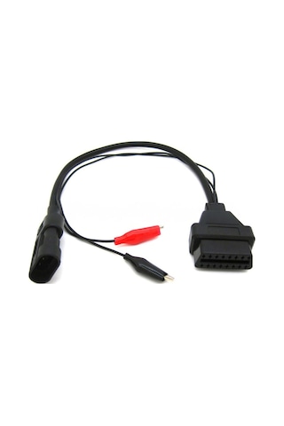 Summer Love Fiş Konnektör Adaptörü Araç Uzatma Kabloları İçin Yüksek Kaliteli Obd2 Kablosu 3 Pin'den 16 Pin'e
