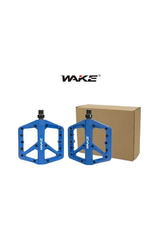 Wake Plastik Mavi Rulmanlı Vidalı Platform Pedal