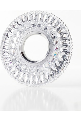 1 Adet Cata Ct 6583 Hanımeli Led Çerçeveli Günışığı Kristal Cam Spot Kasa Çok Renkli