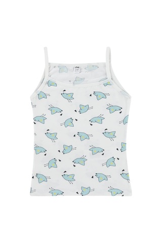 Civil Girls Cute Bird 2-12 Yaş Kız Çocuk 2'li Atlet - Standart
