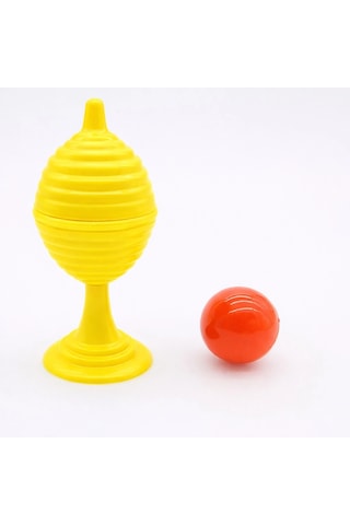 Sarı Renk Sihirli Kupa Top Kaybetme Oyunu 7 Cm Standart
