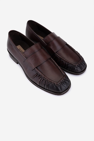 Valmenti Erkek Hakiki Deri Kahverengi Loafer Ayakkabı 987 1009 Erk Ayk Sk25-26 Kahve Dr Kahverengi