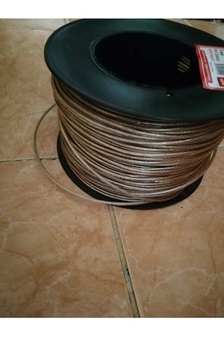 3 Mm Izoleli Çelik Halat 50 Metre 3 Milim Çelik Halat Izoleli Çam
