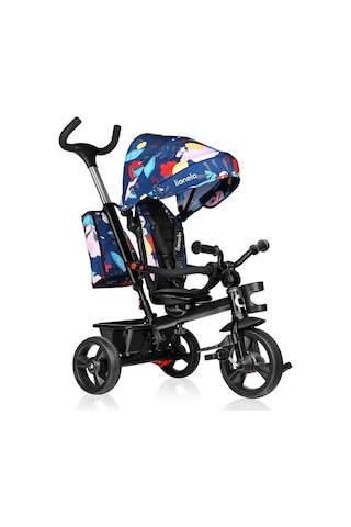 Lionelo 2'si 1 Arada Üç Tekerlekli Bisiklet, Itme Çubuğu, 18 Aydan Itibaren 25 Kg'a Kadar, Ileri Ve Geri Sürüş, Çocuk Bisikleti Çok Renkli