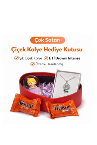 Papatya Falı Hediye Kutusu: "seviyor" Çıktı 10-25mm 5yards