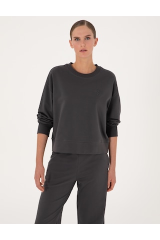 Pierre Cardin Kadın Antrasit Sweatshirt 50314963-vr006 Antrasit