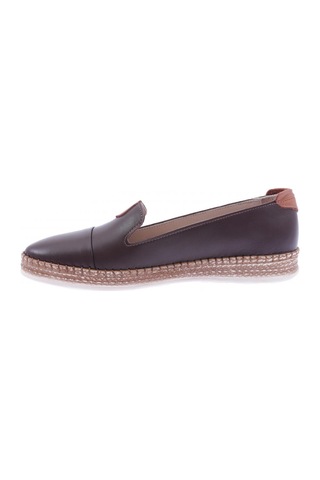 Dgn P01-22y Bayan Strobelli Anatomıc Footwear Deri Ayakkabı P01-1512-R0685 Kahverengi