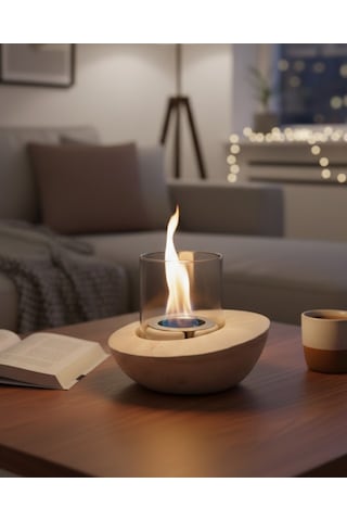 Reyo Stove Lazuli Masaüstü Bioethanol Şömine