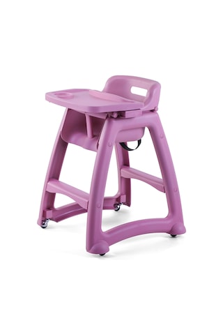 Plastik Mama Sandalyesi Pembe Plastik Mama Sandalyesi Pembe