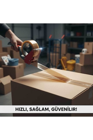 İmt Aksesaur 6 Adet 45 100 Doğal Kavuçuk Koli Bantı Şefaf