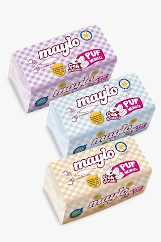 Maylo Puf Mendil 100 Yaprak 10'lu Paket Toplam 1000 Yaprak Puf