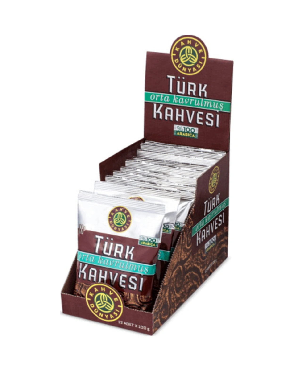 Orta Kavrulmuş Türk Kahvesi 100 Gr - 12'li Türk Kahvesi