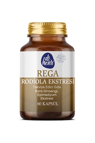 Rega Rodıola Ekstresı Ve Kore Gınsengı 60 Kapsül