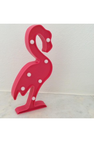 Flamingo Led Lamba Çok Renkli
