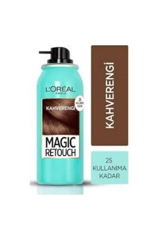L'Oreal Paris Magıc Retouch Kahverengi 75Ml Beyazlar Için Kapatıc