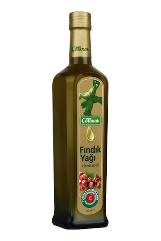 Çotanak Fındık Yağı Cam Şişe 750 ML