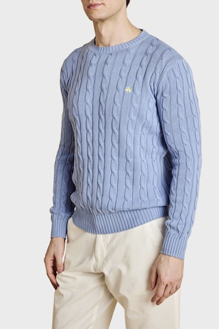 Brooks Brothers Erkek Kazak Bbss26mkl030116 Açık Mavi
