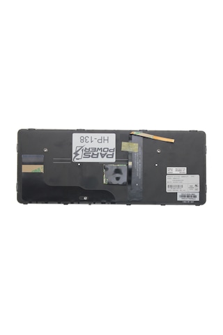 HP Uyumlu EliteBook 820 G3 (T9X49EA) Klavye Işıklı (Siyah TR) (Pars Power) Siyah - Işıklı 103462