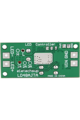 Aubyhe Led Sürücü Modülü L 1a 6-16v 72w Pwm Kontrol Dc Akım Dönüştürücü Terminal İçerir