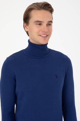 U.s. Polo Assn. Erkek İndigo Kazak /triko 50313640-vr028 Indıgo