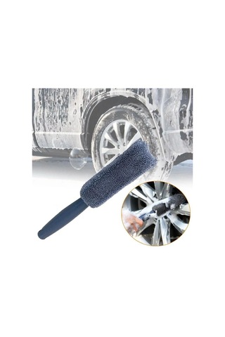 Mikrofiber Jant Temizleme Fırçası Lastik Temizliği Araç Aksesuarı Oto Temizlik