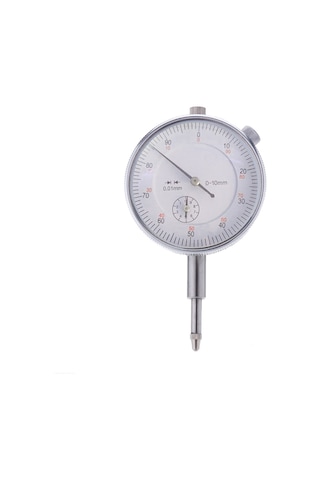 Hassas Alet 0.01mm Hassasiyet Ölçüm Cihazı Yuvarlak Dial Göstergesi Dikey Temas