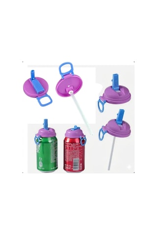 Sunup Sn-29911 Kutulu İçecekler İçin Pipetli İçecek Kapağı