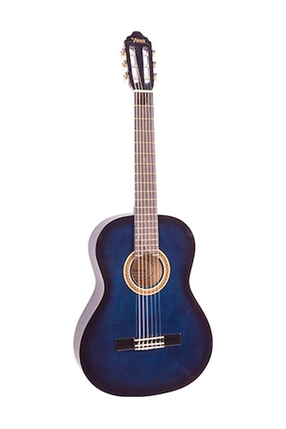 Valencia Vc103 Klasik Gitar 3/4 Kılıf + Pena + Pembe