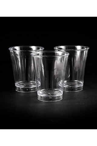 Plastik Kristal Bardak 240cc 30 Adet 1 Paket Diğer