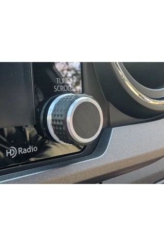 Toyota Uyumlu Multimedya Radyo Düğmesi Genişletme Aparatı - Ergonomik Kolay Kavrama Ve Kontrol Halkası
