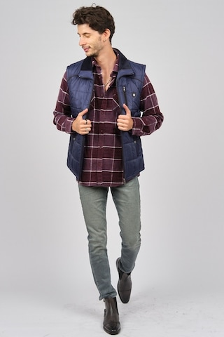 Lucas Erkek Cep Detaylı Yelek 265832 Açık Lacivert Açık Lacivert