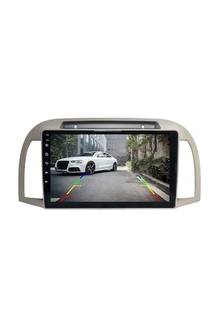 Nissan Micra Araç Multimedya Android Ekran Carplay Navigasyon Double Teyp 4+64 9" 02-10 Bej Navımex