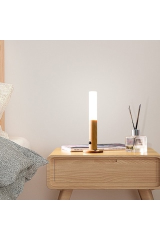 Prestigegoods Akıllı Hareket Sensörü Gece Lambası Koridor Vücut Sensörlü Işık Manyetik Montaj Beyaz