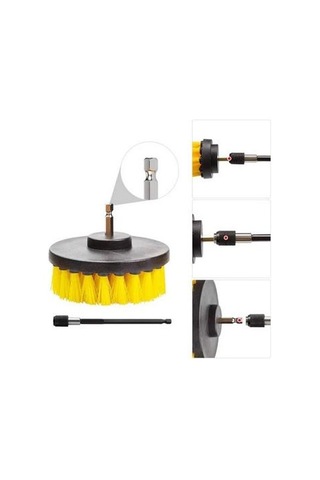 Matkap Fırçaları 3'lü Paket