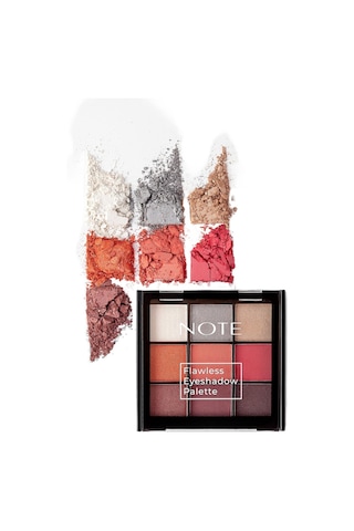 Note Cosmetics Flawless Göz Far Paleti 02