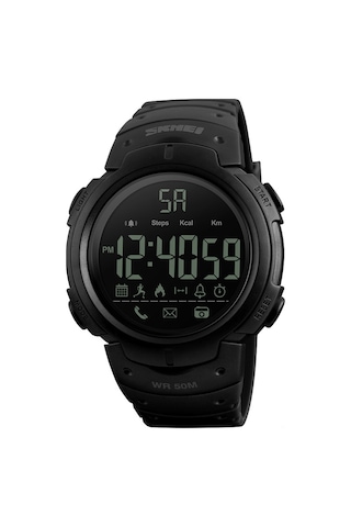 Reedark Skmeı Spor Akıllı Saat Erkek Kadın 5atm Su Geçirmez Adım Sayıcı Kalori Arama Bildirimleri Işıklı Saat Kronometre Siyah 1301