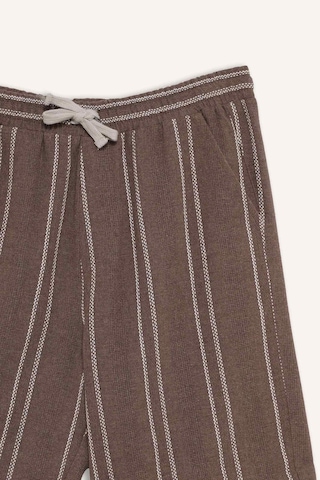 Defacto Regular Fit Jakarlı Bermuda Şort E0809ax25smbn326 Kahve