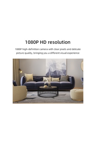 Jeemson Mini Wifi Gözlem Kamerası - 150 Görüş Açısı, 6 Infrared Işık, Hareket Algılama, 128gb Tf Kart Desteği, 1000mah Pil, Siyah