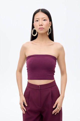 Quzu Bordo Kadın Bluz 23369 Bordo